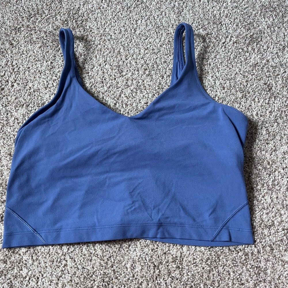 Blue Lululemon Align Bra